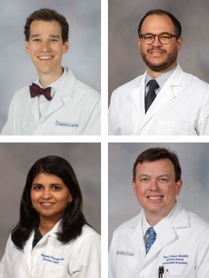 Drs. Brock, Lucar, Navalkele, and Parham